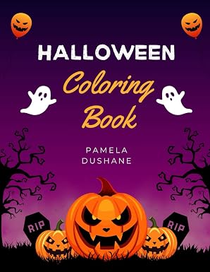 Halloween: Coloring Book cover