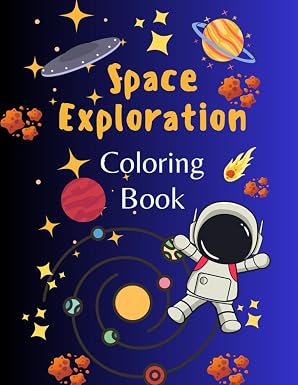Space Exploration: Coloring Book cover