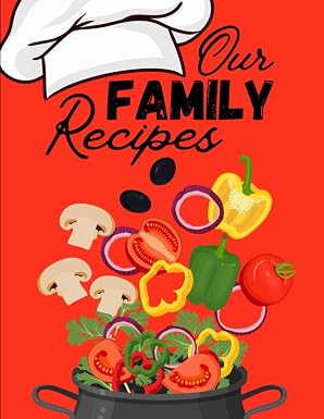 Blank Family Recipe Book: 100 Recipes cover