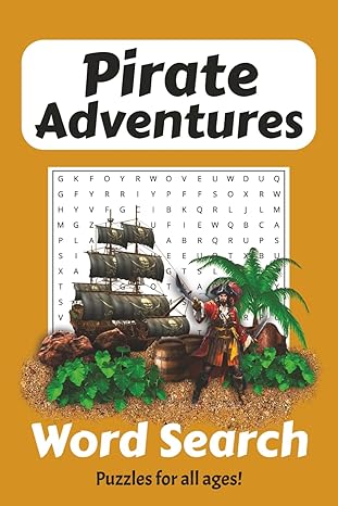 Pirate Adventures Word Search cover